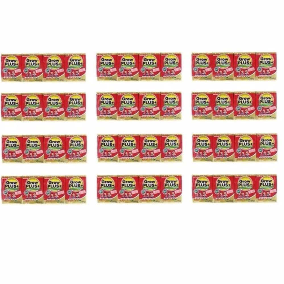 Bộ 12 lốc 4 hộp Sữa bột pha sẵn Nuti Grow Plus đỏ 110ml
