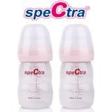 Bộ 2 bình trữ sữa cổ rộng Spectra (160ml)