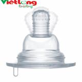 [HCM]Bộ 2 núm ty vô trùng uốn đa chiều (Bình cổ rộng) Farlin