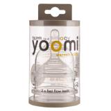 Bộ 2 núm ty Yoomi dòng chảy thường 2+ (Trắng)