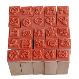Bộ 25 con dấu Happy Life (gồm 25 con dấu)