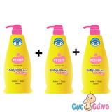 Bộ 3 chai sữa tắm gội wesser 500ml