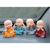 Set of 4 Statues: Listen Less, Speak Less, Look Less