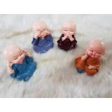 Set of 4 Statues: Listen Less, Speak Less, Look Less