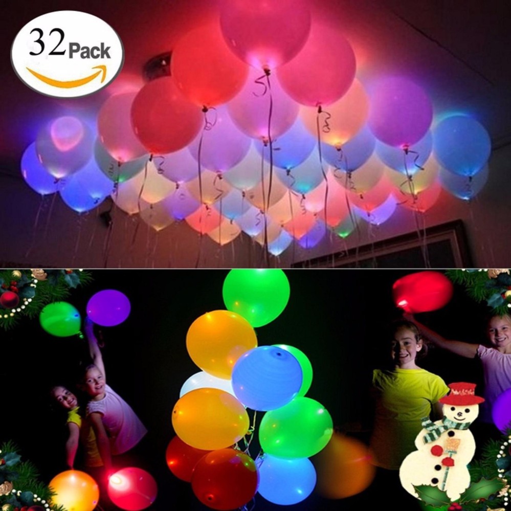 Bóng bay đèn led phát sáng nhiều màu sắc