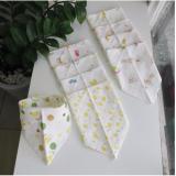 Bộ 5 khăn yếm cotton cho bé trai (giao hình ngẫu nhiên)