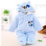 Bộ body liền băng lông hình Gấu cho Bé
