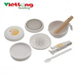 [HCM]Bộ chế biến ăn dặm kiểu Nhật Richell  RC53371 (8 món đồ dùng)