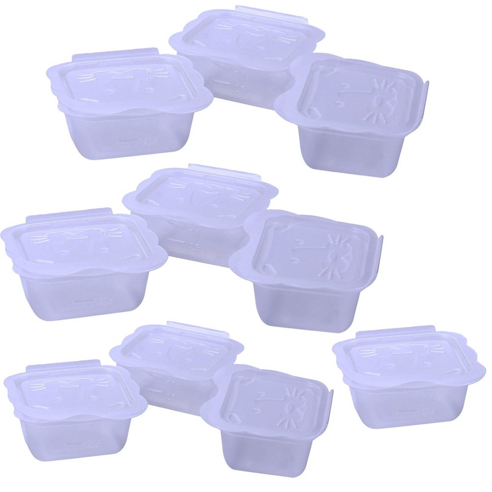 [HCM]Bộ chia thức ăn 10 cái Richell RC98106 50ml