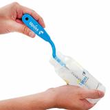 Bộ cọ rửa bình sữa và núm ti Upass xoay (Xanh)