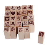 Bộ con dấu Love Diary (gồm 25 con dấu)