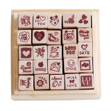 Bộ con dấu Love Diary (gồm 25 con dấu)