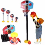 Bộ đồ chơi bóng rổ trong nhà size nhỏ (Gồm bóng và bơm bóng)