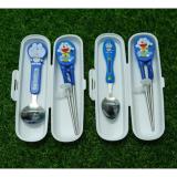 Bộ đũa thìa tiên dụng cho bé yêu hình Doraemon (thìa dẹt)