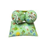 Bộ gối chặn cho bé berry Kid10 (Gấu và cây nền xanh)