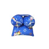 Bộ gối chặn gối sơ sinh berry Kid 24 (Khỉ Bubu xanh)