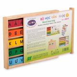 [HCM]Bộ học vần bằng gỗ winwintoys 60312