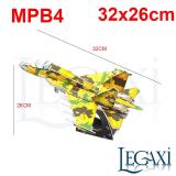 Bộ Lắp Ráp Mô Hình Giấy 3D Máy Bay Bằng Giấy Cứng Legaxi MPB4