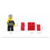 Bộ Lego xếp hình Cảnh sát cứu hỏa