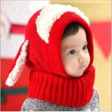 Bộ mũ khăn len tai cừu cho bé