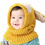 Bô mũ liền khăn len tai cừu cho bé