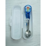 Bộ muỗng đũa tập gắp cho bé hình Doraemon (thìa dẹt)