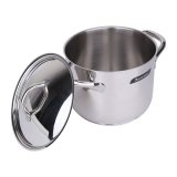 Bộ nồi inox Barazzoni Chef Line 9 chi tiết (Bạc)