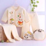 Bộ sơ sinh bông xốp 5 chi tiết cho bé