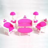 [HCM]bộ sofa búp bê màu hồng