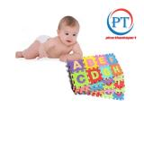 Bộ thảm trẻ em 40 miếng chữ cái và số.