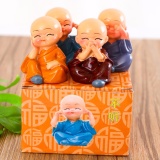 [HCM]Bộ tượng chú tiểu bốn không