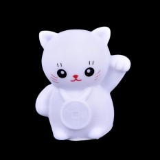 ĐÈn Led Đổi Màu Đèn Đèn Ngủ MÈo Hình Dáng Con Vật Nhà Trang Trí Tiệc Quà Tặng-Intl By Rilakku