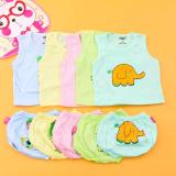 Combo 05 bộ quần áo BA LỖ cotton cho bé yêu