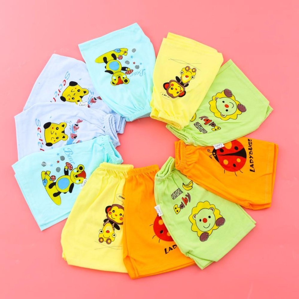 Combo 10 quần đùi cho bé Chipxinhxk