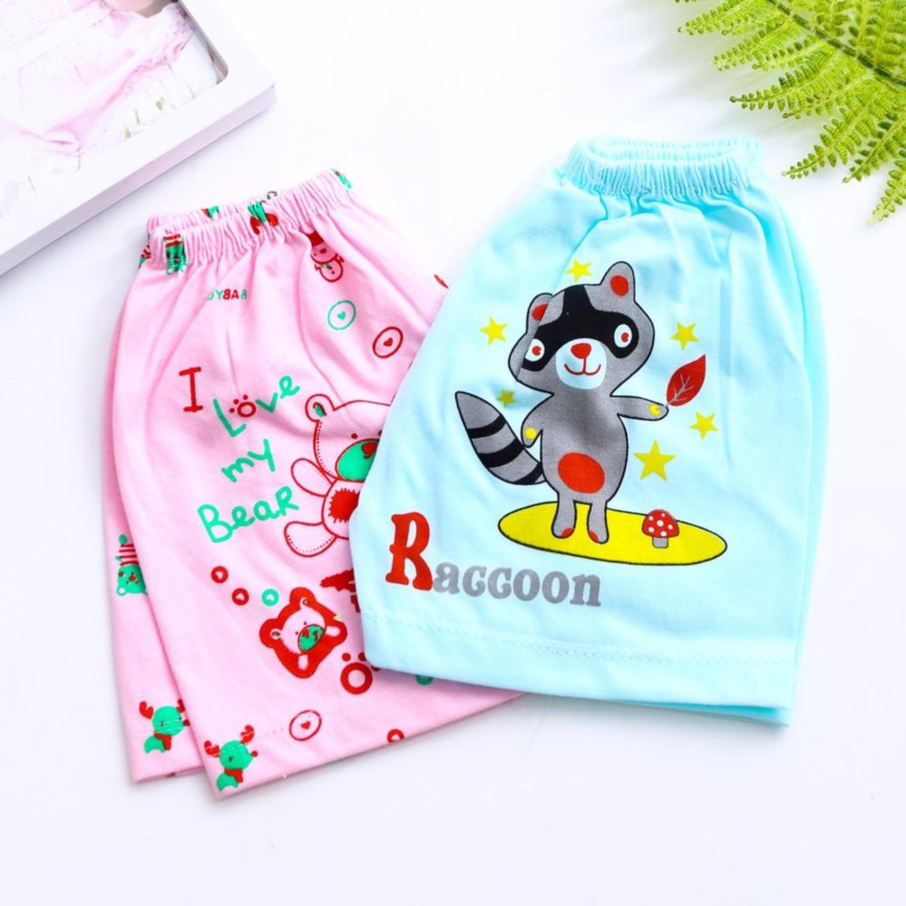 Combo 10 quần đùi cotton cho bé Chipxinhxk