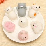 Combo 2 squishy mochi toys - đồ chơi hình thú mochi