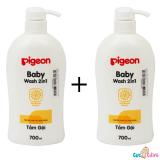 Combo 2 Sữa tắm gội Pigeon hoa hướng dương 700ml