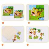 Combo 3 Tranh Lắp Ráp Thế Giới Động Vật Bằng Gỗ