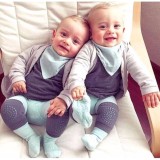 Combo 5 bộ vớ tập bò chống trượt cho bé