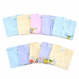 [TẶNG VÒNG DÂU TẰM] Combo 60 Món Đồ Dùng cotton Cho Bé Sơ Sinh( 5 áo cotton + 5 nón + 10 tã dán + 10 tã lót + 10 khăn sữa + 10 cặp bao tay + 10 cặp bao chân)