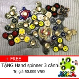 Con Quay Hand Spinner Hợp kim KHÔNG RỈ 2-3 cánh tặng Spinner 3 cánh Legaxi HSEB