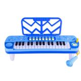 Đàn Piano 32 Phím Kèm Micro Cho Bé (Xanh)
