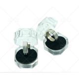 Đồ chơi ảo thuật PK ring hai viền trắng