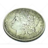 [HCM]Đồ chơi ảo thuật với xu one dollar morgan bạc