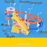 Đồ chơi cầu trượt Heo Peppa Pig (Cỡ lớn)