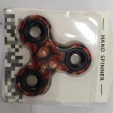 Đồ chơi con quay Fidget Spinner cao cấp (hoa văn bóng rổ)