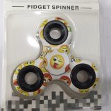 Đồ chơi con quay Fidget Spinner Cao cấp (hoa văn mặt cười Emoticon)