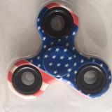 Đồ chơi con quay Fidget Spinner Cao cấp (hoa văn quốc kỳ Mỹ)