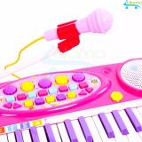 Đồ chơi đàn Organ mini kèm micro Electronic Organ No.3702A