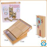Đồ chơi Domino gỗ / Thẻ xếp hình 28 miếng - MS